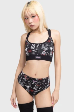 Killstar x Powerpuff Girls We Want To Fight Bralet