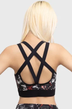 Killstar x Powerpuff Girls We Want To Fight Bralet -Kill Star Store WEWANTTOFIGHTBRALET D