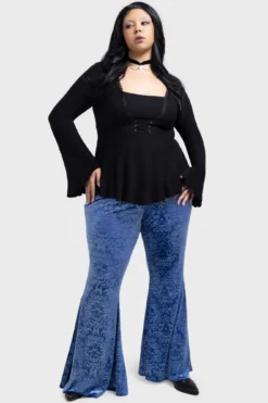 KILLSTAR x Corpse Bride Whimsy Flutter Flares - Velvet Bell Bottoms -Kill Star Store WHIMSEY FLUTTER FLARES PLUS C 975533fc 5048 4f63 80cb 9fc0c740b514