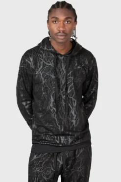 Wicked Woods Watcher Hoodie -Kill Star Store WICKED WOODS WATCHER HOODIE MENS C