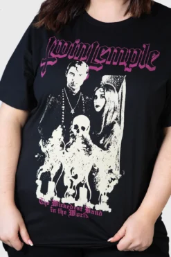 KILLSTAR Twin Temple Wickedest Graphic T-Shirt -Kill Star Store WICKEDEST T SHIRT PLUS W C 9c9baade dc83 4353 80b9 717b9aeb707b