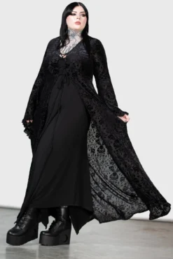 KILLSTAR Woodland Spirit Burnout Velvet Duster [PLUS]