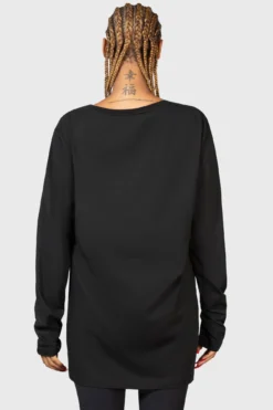 KILLSTAR Wytch Gaze Long Sleeve Top - God Machine Graphic 13 KILLSTAR Wytch Gaze Long Sleeve Top - God Machine Graphic -Kill Star Store WYTCH GAZE LONG SLEEVE TOP W E
