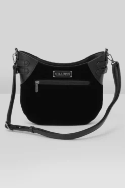 Killstar Wallace Embroidered Suede Crossbody Bag -Kill Star Store Wallace Bag G