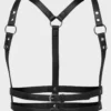 KILLSTAR Wanda Faux Leather Harness - Adjustable Plus Size Statement Piece