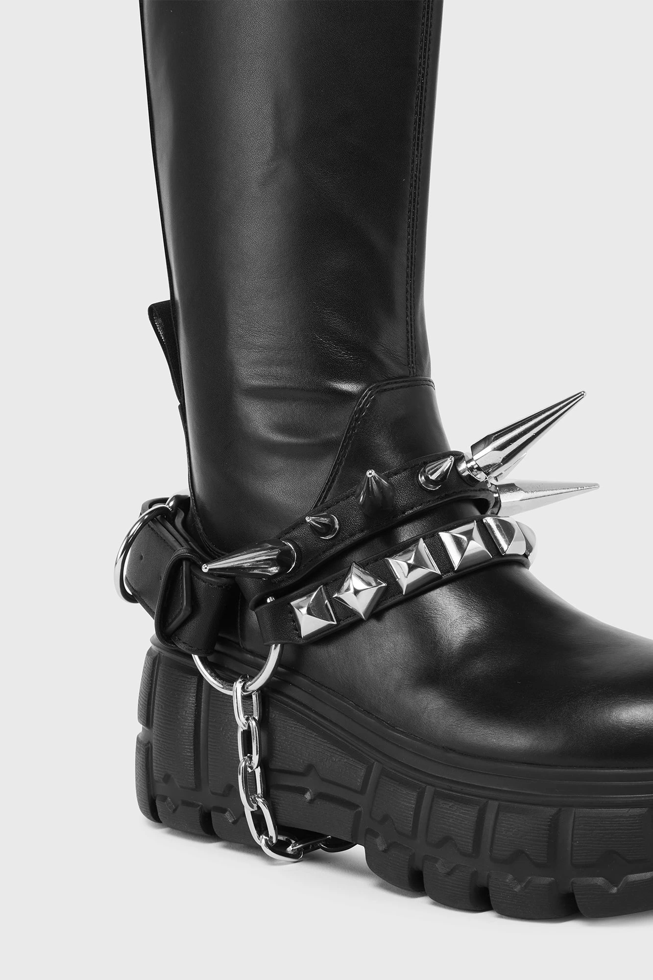 KILLSTAR We R Wicked Spiked & Chained Bootstraps 5 KILLSTAR We R Wicked Spiked & Chained Bootstraps - Image 5