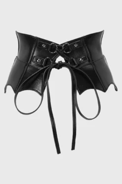 Killstar Wetland Bat Peplum Corset Belt -Kill Star Store Wetland Bat Peplum Corset G