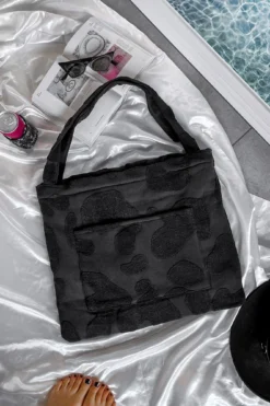 KILLSTAR Xtreme Beach Towel Bag - Foldable Leopard Print Statement Piece