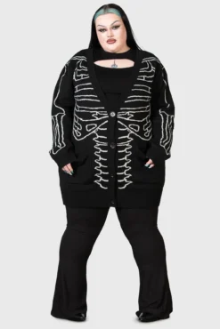 KILLSTAR Your Remains Cardigan [Plus Size] -Kill Star Store YOUR REMAINS CARDIGAN PLUS W E