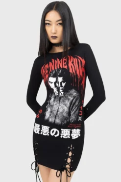 ICE NINE KILLS x KILLSTAR Your Worst Nightmare Mini Dress
