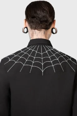 Killstar x Twin Temple Zachary Shirt -Kill Star Store ZACHARY SHIRT MENS E