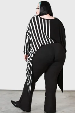 KILLSTAR Zailies Doom Plus Size Batwing Top -Kill Star Store ZAILIES DOOM TOP PLUS W E