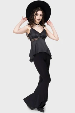 KILLSTAR Zaria Lace Cold Shoulder Top -Kill Star Store ZARIATOP B