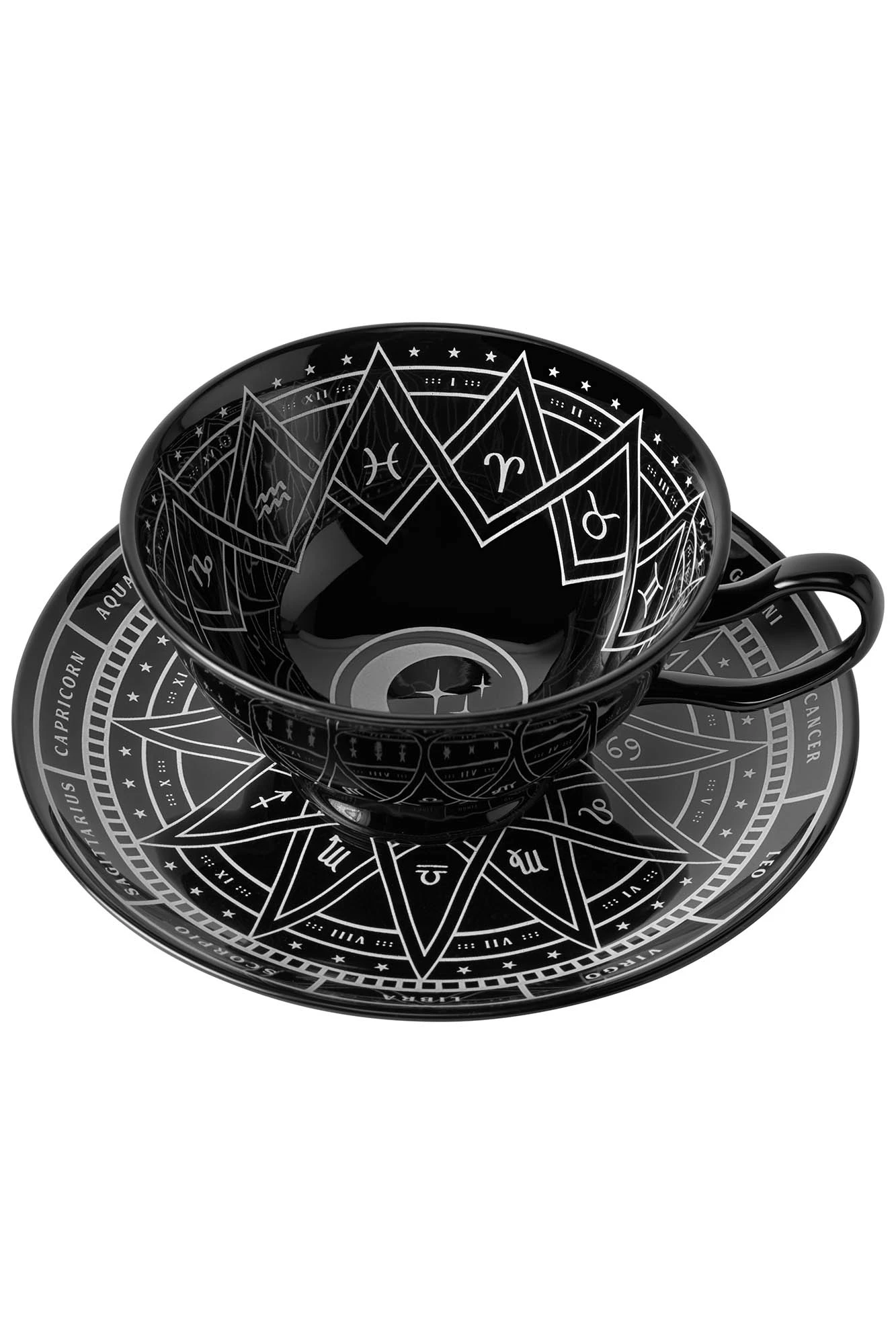 Zodiac Cup & Saucer 2 Zodiac Cup & Saucer - Image 2